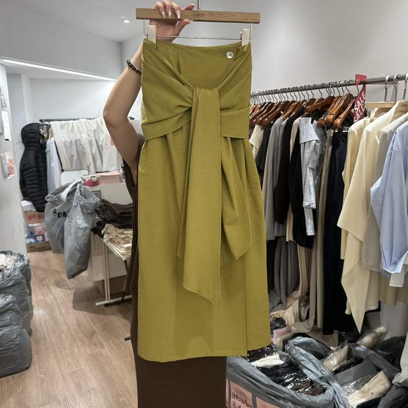 LEWIN韓國直郵實拍女裝新品時尚人氣26春夏推薦長裙裹身裙LEWIN長裙