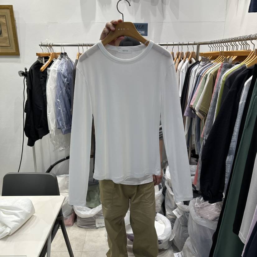 MODS-Q韓國代購女裝新款人氣26春夏時尚推薦真品長袖T恤MODS-Q長袖T恤