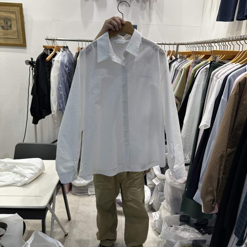 MODS-Q東大門實拍女士新款人氣26春夏時尚真品襯衫蕾絲衫MODS-Q襯衫/蕾絲衫