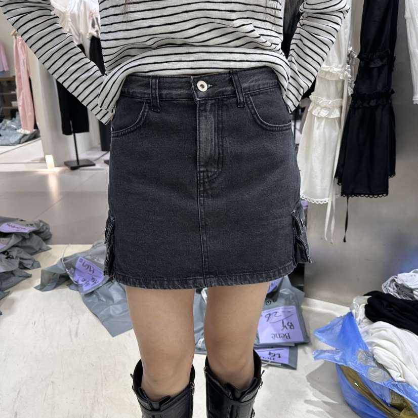 BENE韓國直郵女裝新品時尚26春夏職業真品人氣推薦休閑短裙BENE短裙