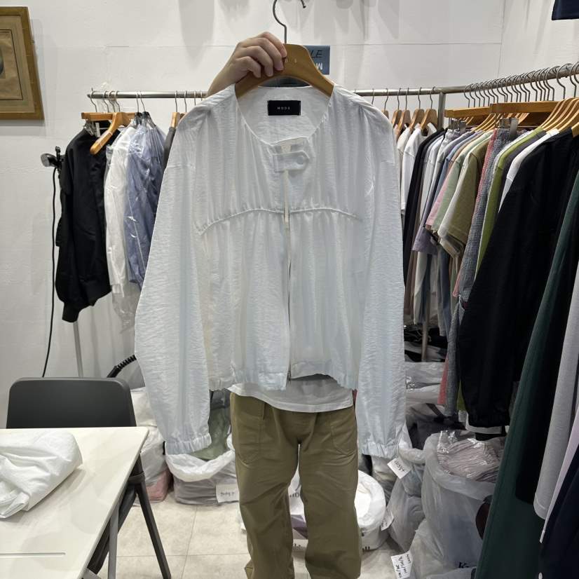 MODS-Q韓國代購女裝新款26春夏時尚熱賣休閑推薦襯衫蕾絲衫MODS-Q襯衫/蕾絲衫