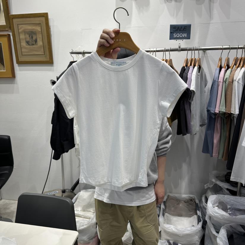 MODS-Q韓國代購女裝新款職業休閑熱賣26春夏時尚推薦T恤MODS-QT恤