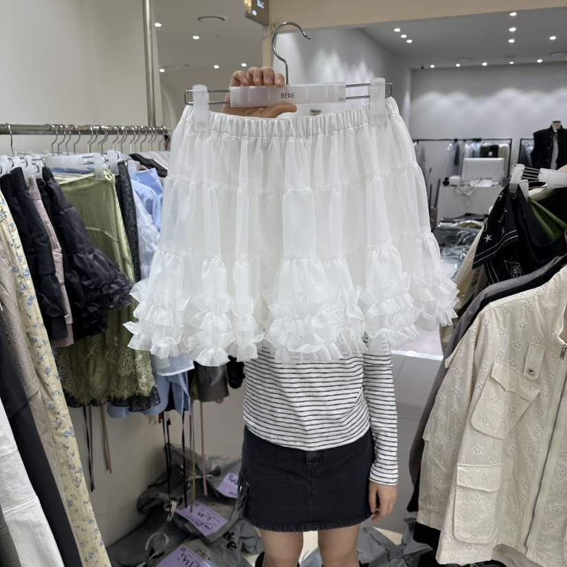 BENE東大門實拍女裝新品人氣熱賣時尚真品職業休閑裙褲透明BENE裙褲