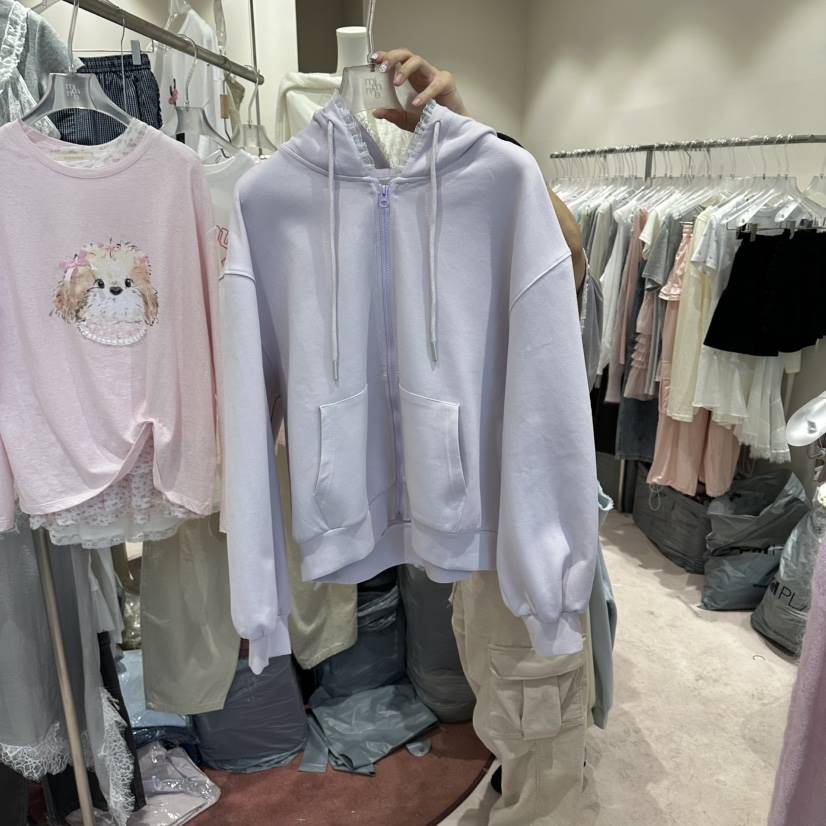 MIMME/LOOKK東大門實拍女裝新品休閑人氣26春夏夾克連帽衫MIMME/LOOKK夾克