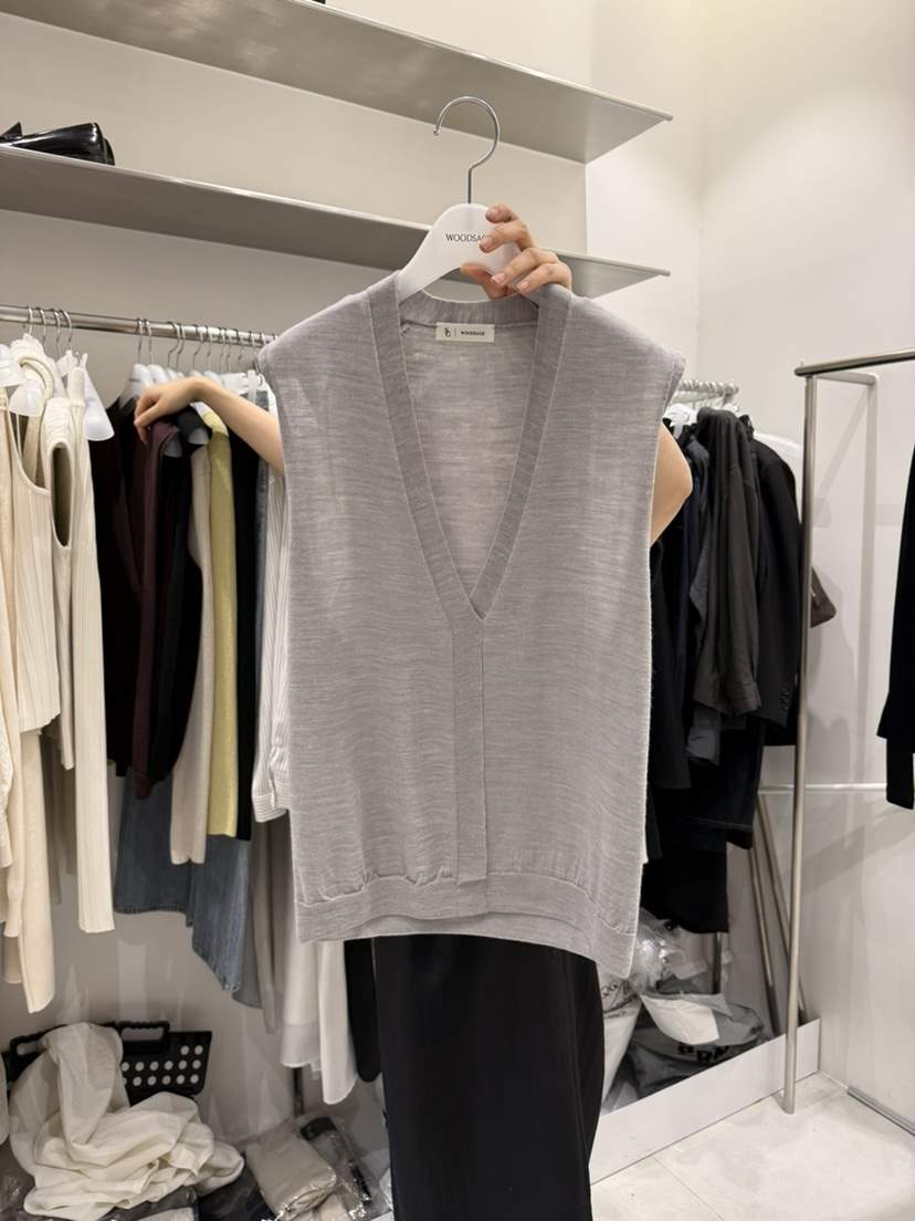 WOOD SAGE韓國直郵女士新款職業時尚熱賣推薦吊帶背心柔軟WOOD SAGE吊帶/背心