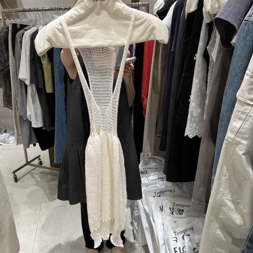TEMPTING東大門實拍女裝新款26春夏職業真品熱賣吊帶背心TEMPTING吊帶/背心