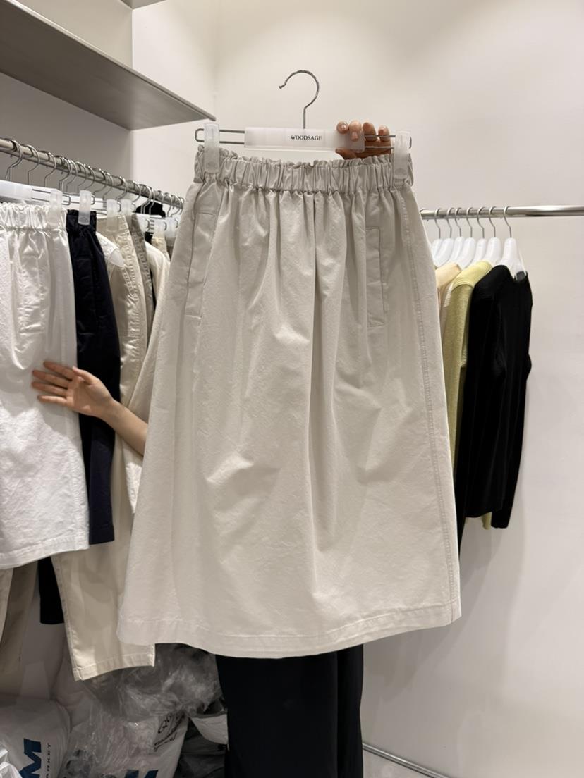 WOOD SAGE韓國直郵女裝新款真品時尚推薦26春夏人氣長裙WOOD SAGE長裙