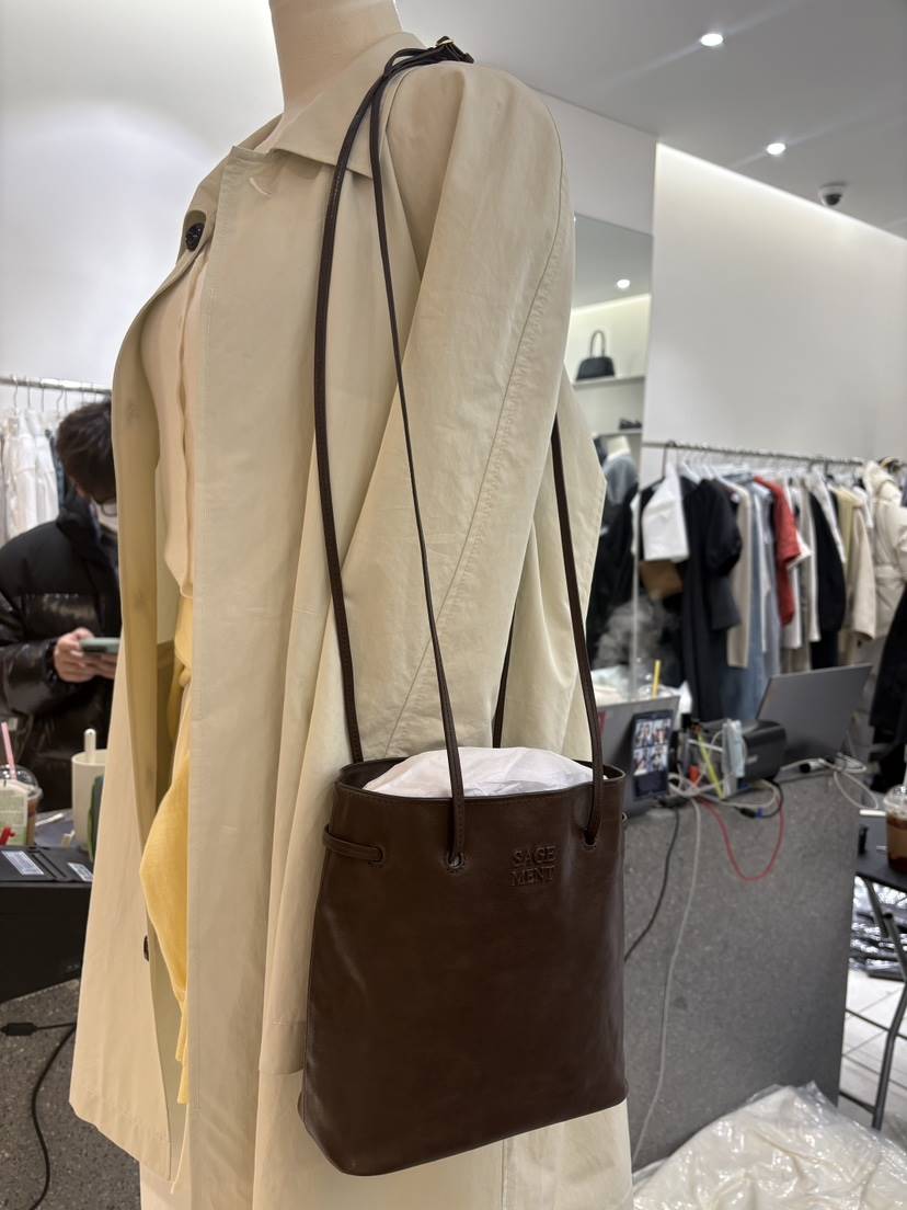 WOOD SAGE東大門實拍女裝新品職業時尚真品熱賣單肩斜跨包WOOD SAGE單肩/斜跨包