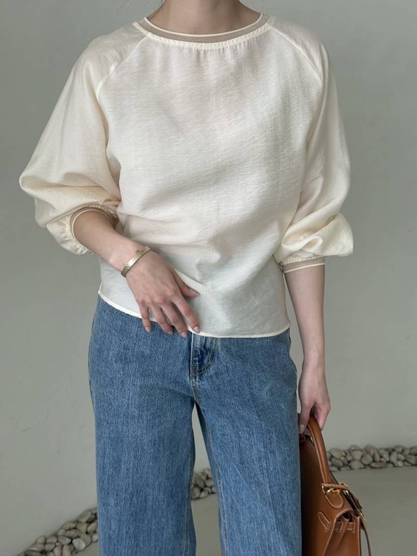 DEMAR東大門代購女裝新品職業休閑真品襯衫蕾絲衫天絲羅紋DEMAR襯衫/蕾絲衫