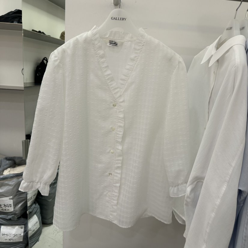 GALLERY-P東大門直郵女裝新品真品26春夏休閑襯衫蕾絲衫GALLERY-P襯衫/蕾絲衫