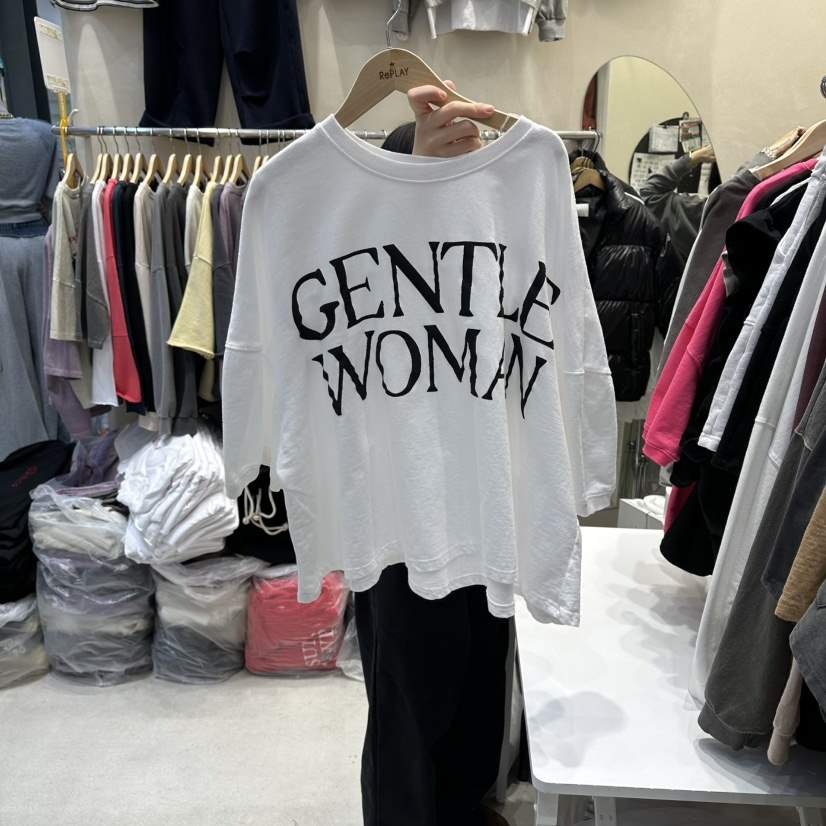 REPLAY韓國代購女裝新品26春夏真品休閑時尚人氣推薦職業T恤REPLAYT恤