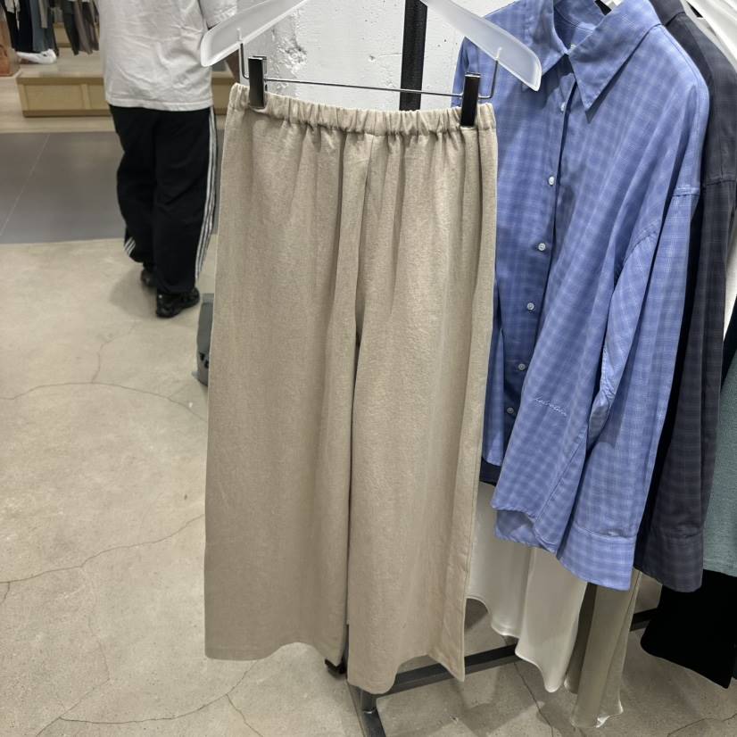 HELVETICA東大門代購女裝新款推薦人氣熱賣時尚休閑褲亞麻布HELVETICA休閑褲