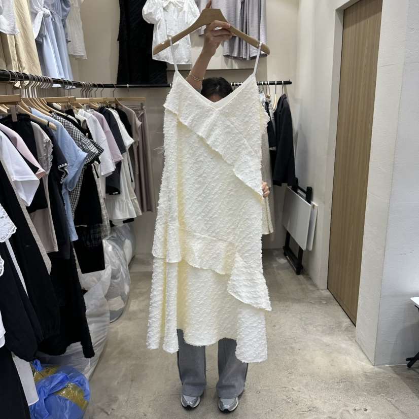 HOLYBANANA東大門代購女士新品熱賣26春夏連衣裙不含內搭groovy.H/HOLYBANANA連衣裙