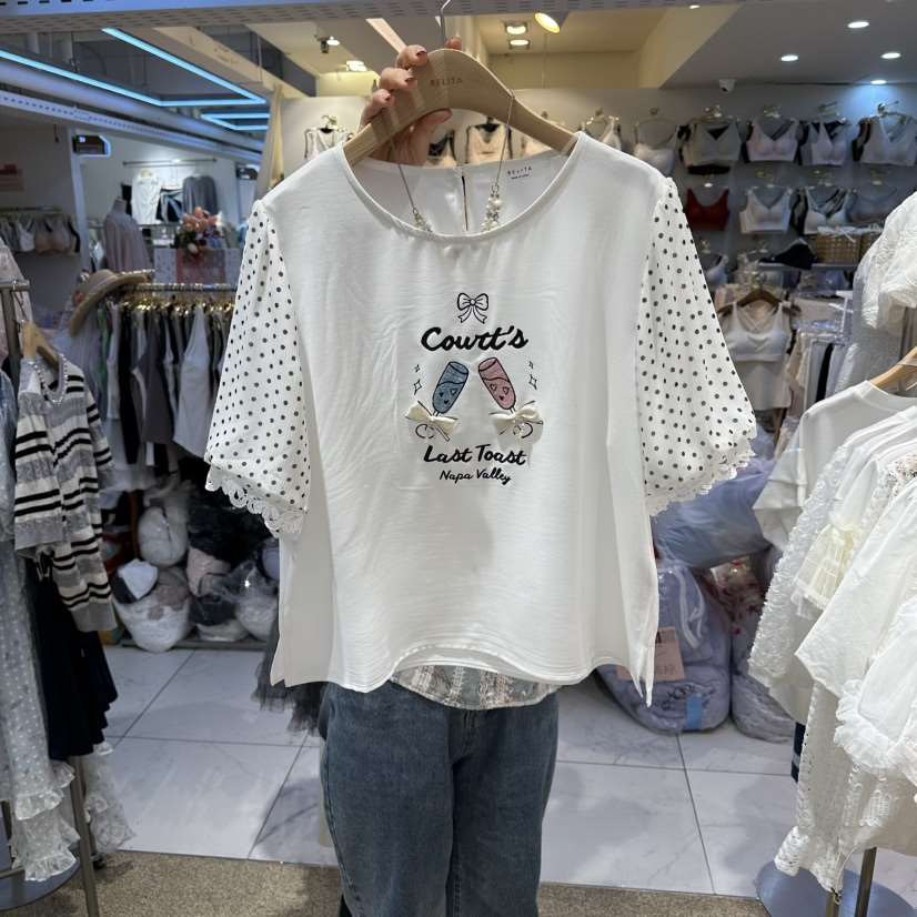 BELITA韓國代購女裝新款時尚休閑26春夏推薦人氣襯衫蕾絲衫BELITA襯衫/蕾絲衫
