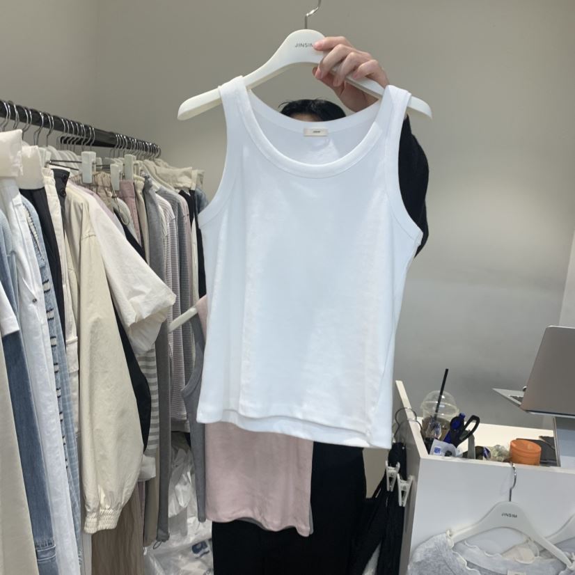 JINSIM韓國直郵實拍女裝新品推薦熱賣職業26春夏吊帶背心JINSIM吊帶/背心