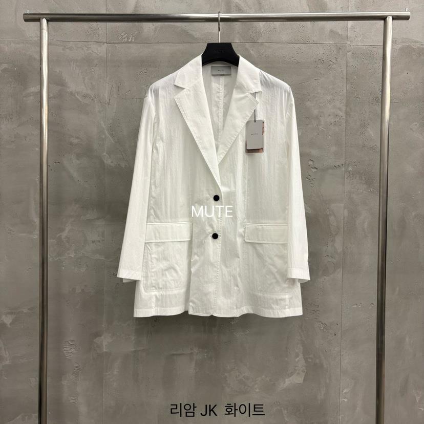 MUTE-P韓國東大門直郵女裝新品26春夏推薦職業熱賣人氣夾克MUTE夾克