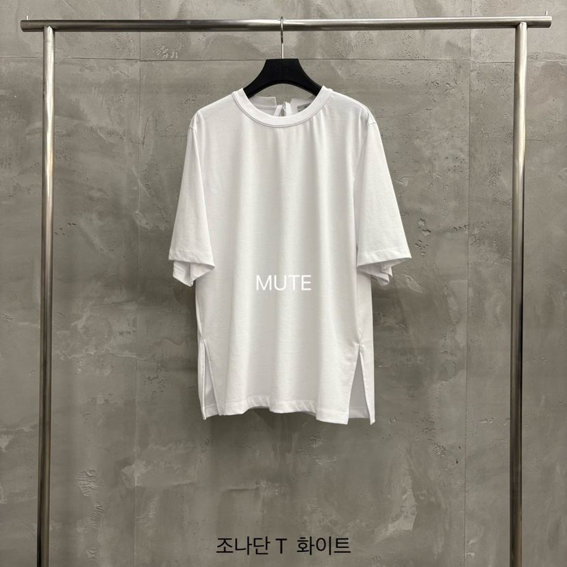 MUTE-P韓國直郵實拍女士新品推薦職業休閑26春夏時尚T恤MUTET恤