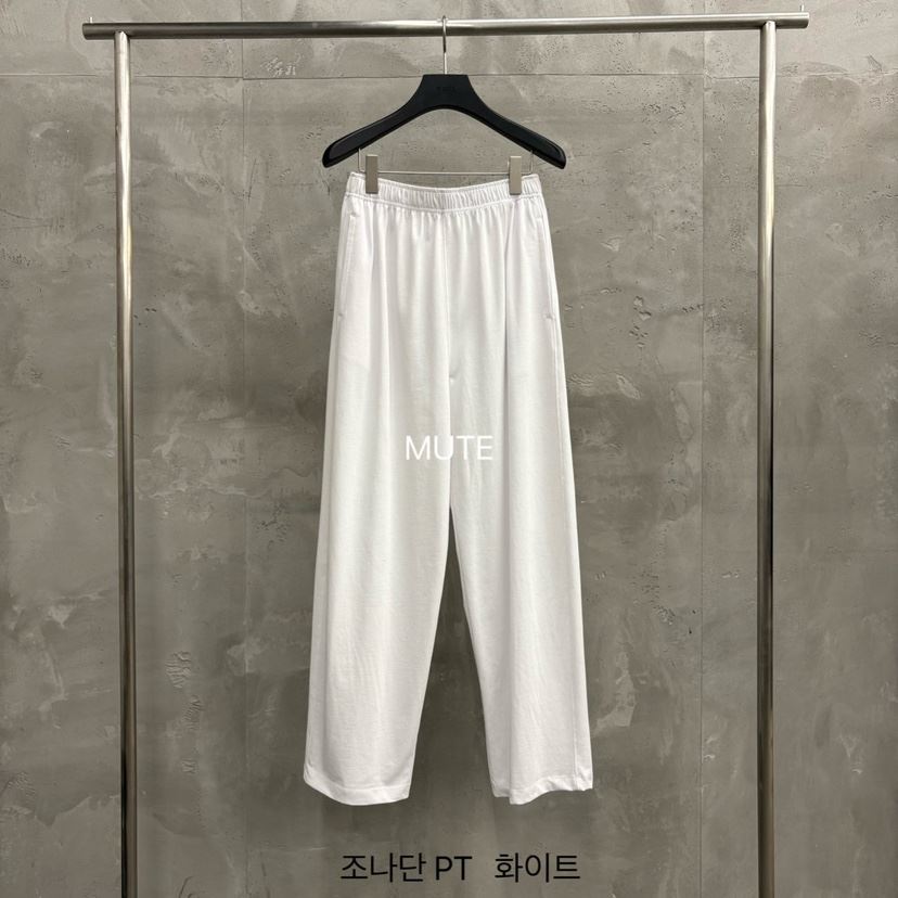 MUTE-P韓國東大門代購女裝新款推薦休閑人氣職業26春夏休閑褲MUTE休閑褲