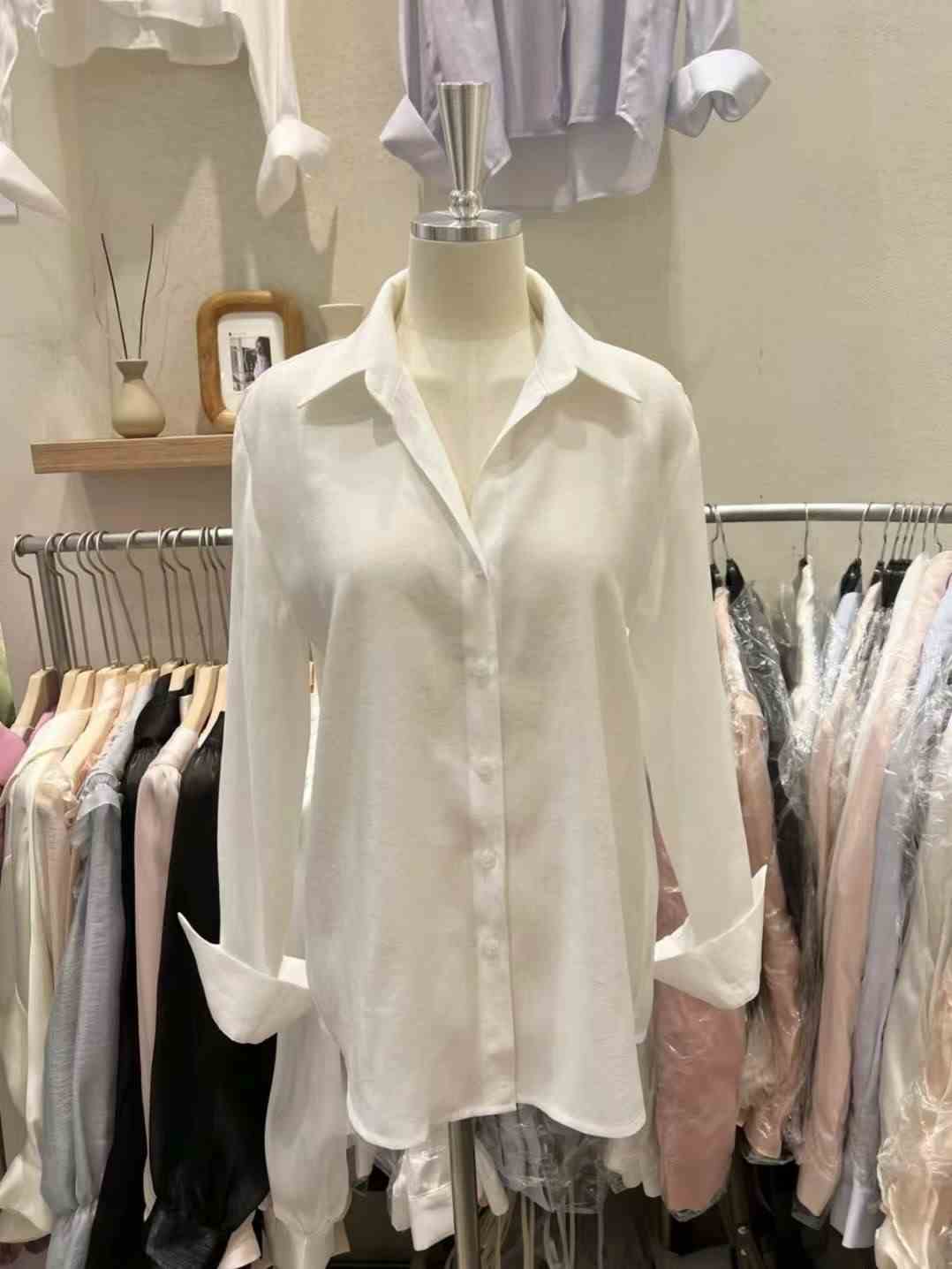 BARBARA GIRL韓國直郵實拍女士新款人氣休閑推薦襯衫蕾絲衫BARBARA GIRL襯衫/蕾絲衫