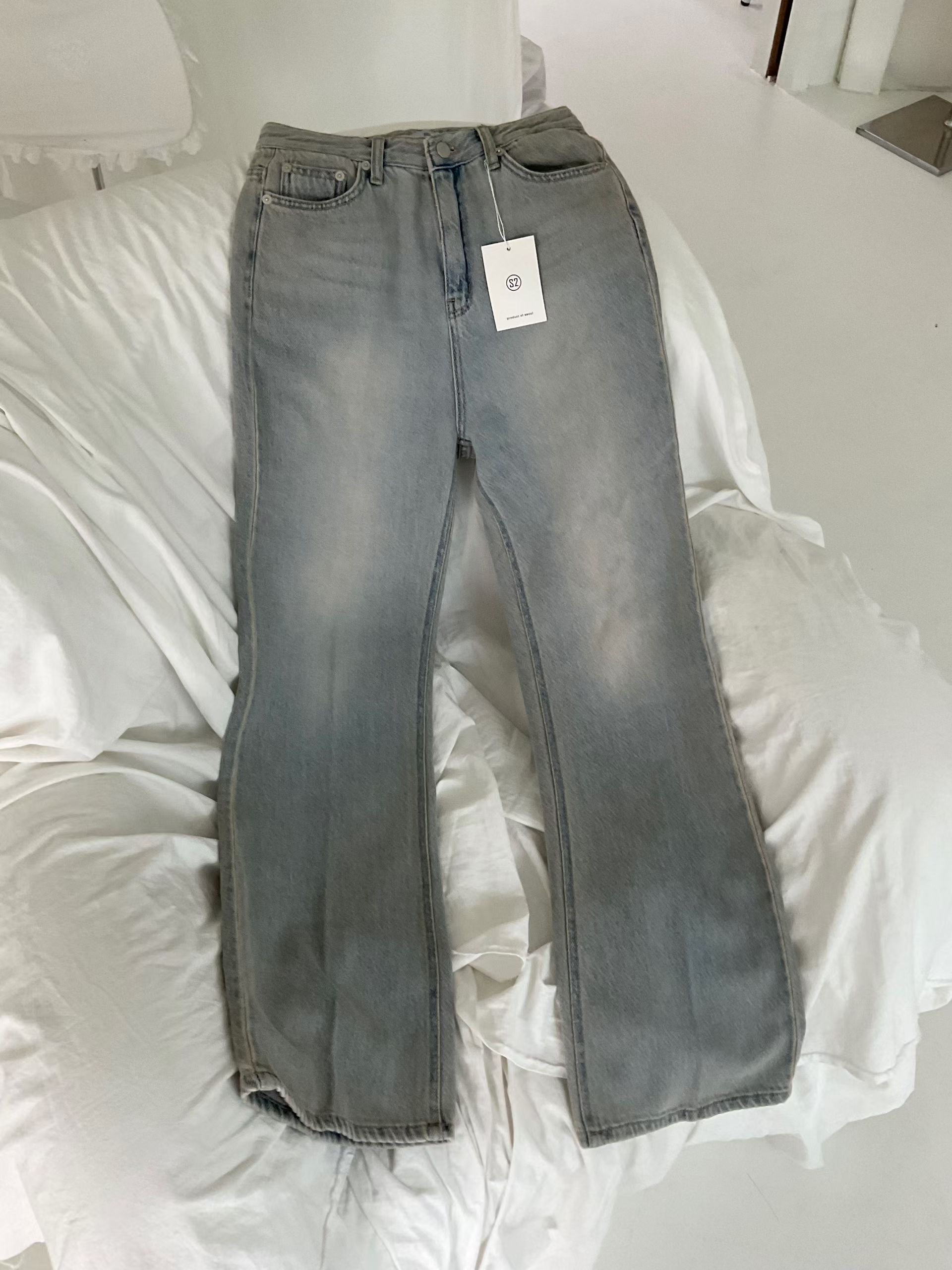 s.2.0韓國代購女裝新品熱賣休閑推薦職業人氣時尚牛仔褲s.2.0牛仔褲