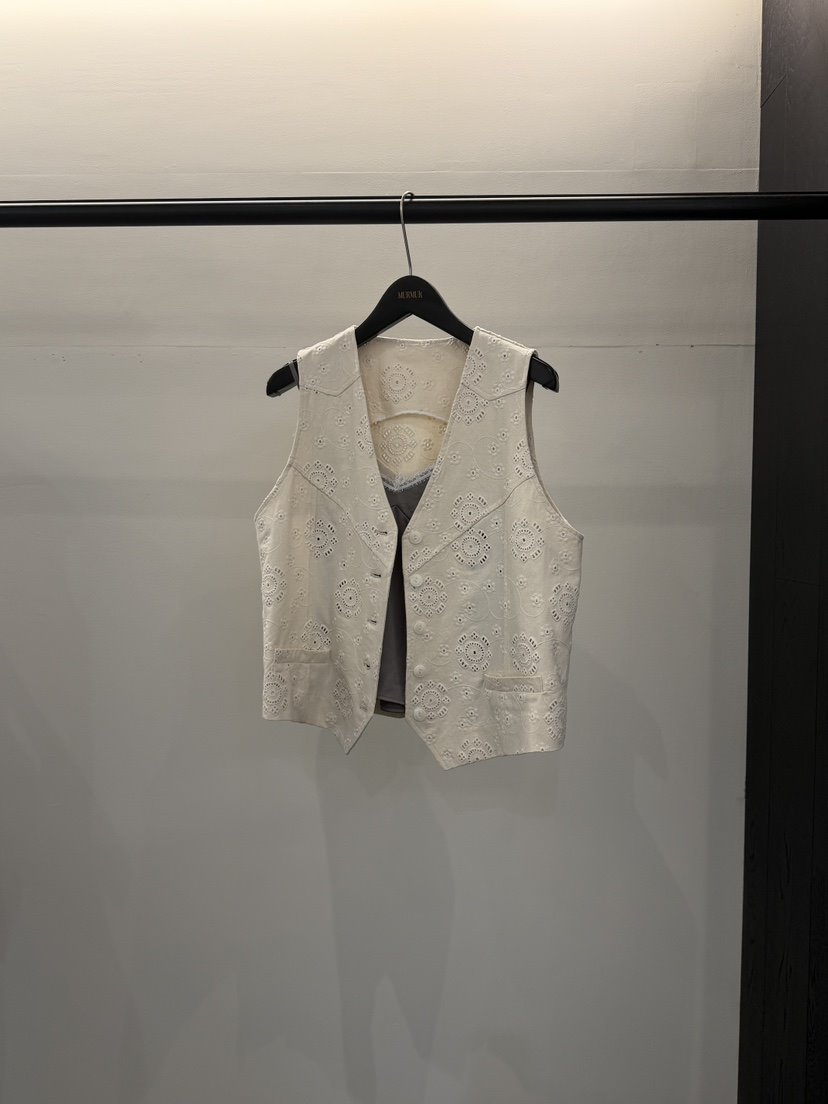 MURMUR韓國代購女裝新品熱賣時尚職業人氣休閑26春夏馬甲MURMUR馬甲