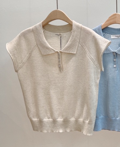 GLAD SOME韓國直郵女裝新品熱賣職業休閑推薦針織衫亞麻GLAD SOME針織衫