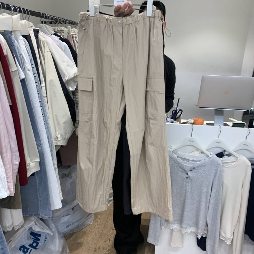 JINSIM韓國直郵實拍女裝新款職業26春夏推薦時尚熱賣休閑褲JINSIM休閑褲