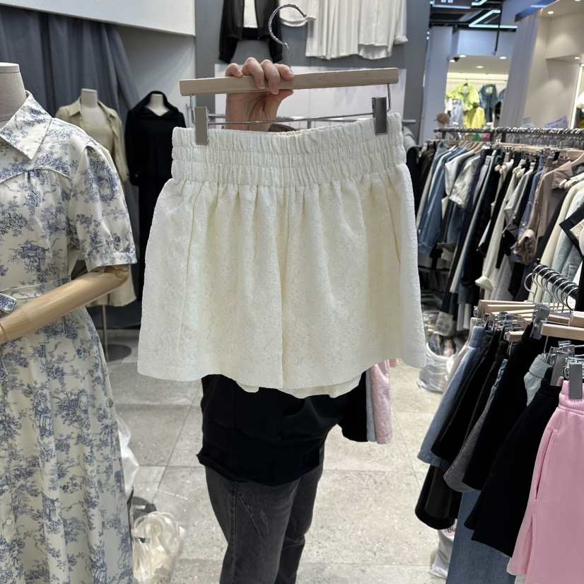 BLOOM韓國東大門直郵女士新款休閑人氣推薦26春夏短褲蕾絲BLOOM-Q短褲