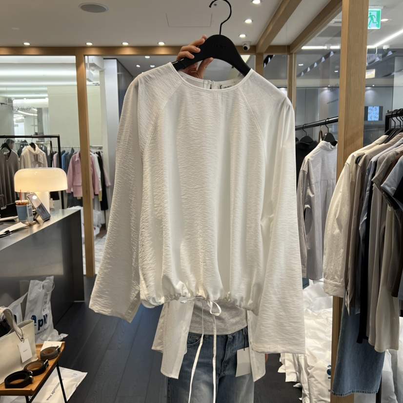 OBJECT韓國直郵女士新款職業時尚推薦熱賣休閑襯衫蕾絲衫OBJECT襯衫/蕾絲衫