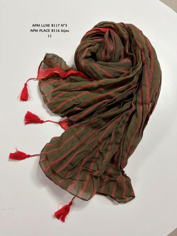 N3東大門實拍女裝新品推薦職業26春夏真品圍巾披肩流蘇褶皺N3圍巾/披肩