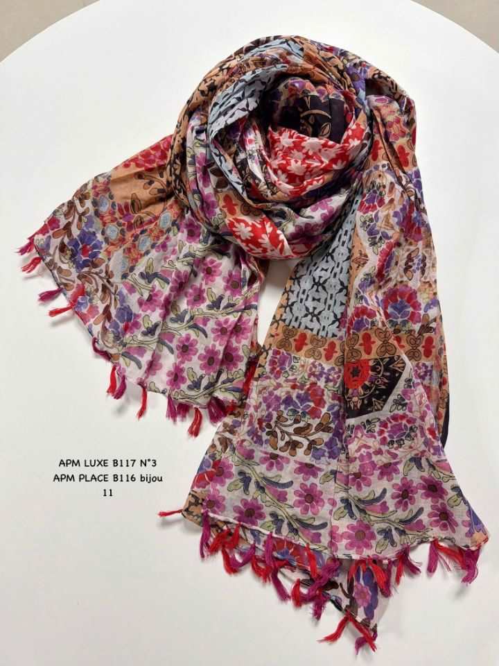 N3韓國直郵女裝新品推薦真品熱賣圍巾披肩荷葉邊花朵流蘇N3圍巾/披肩