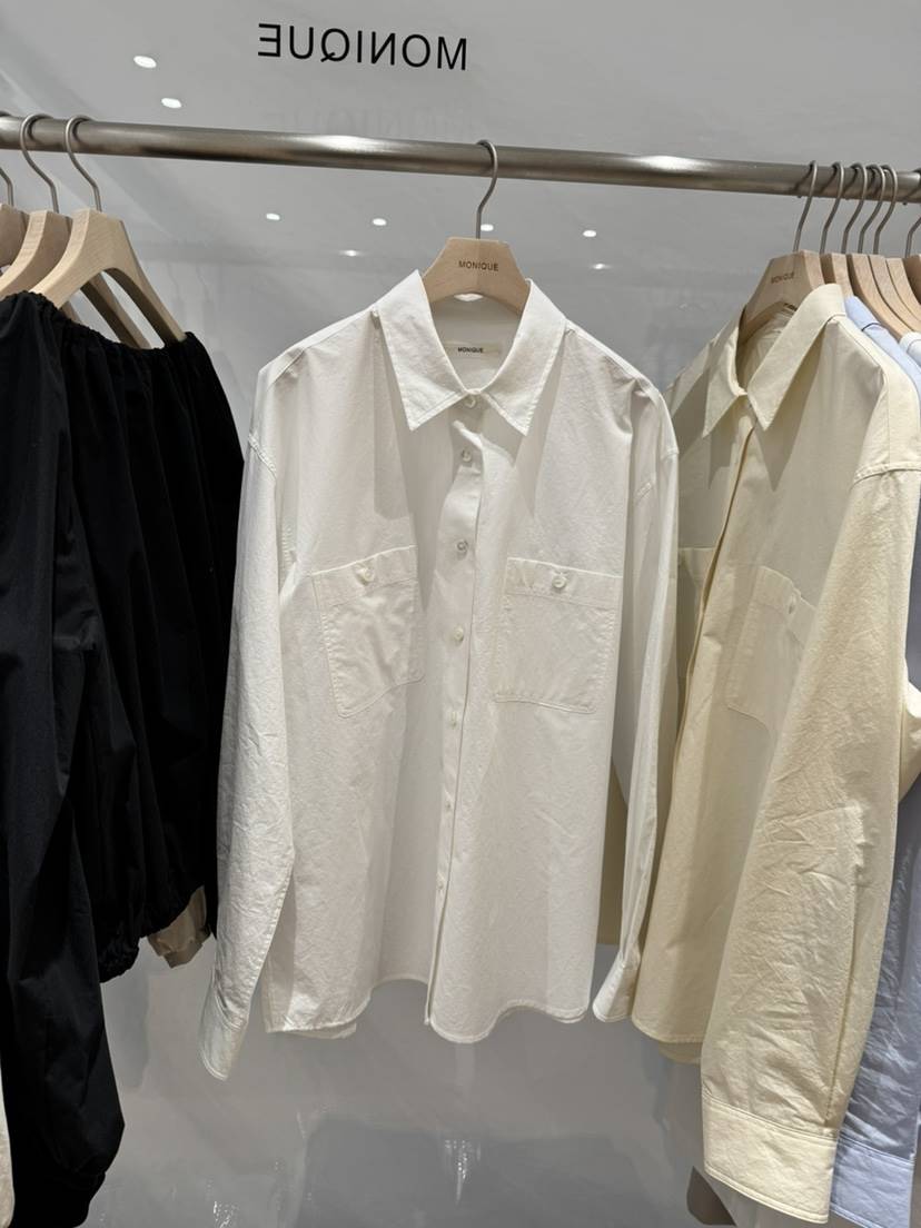 MONIQUE東大門直郵女裝新品時尚職業熱賣人氣襯衫蕾絲衫純棉MONIQUE襯衫/蕾絲衫