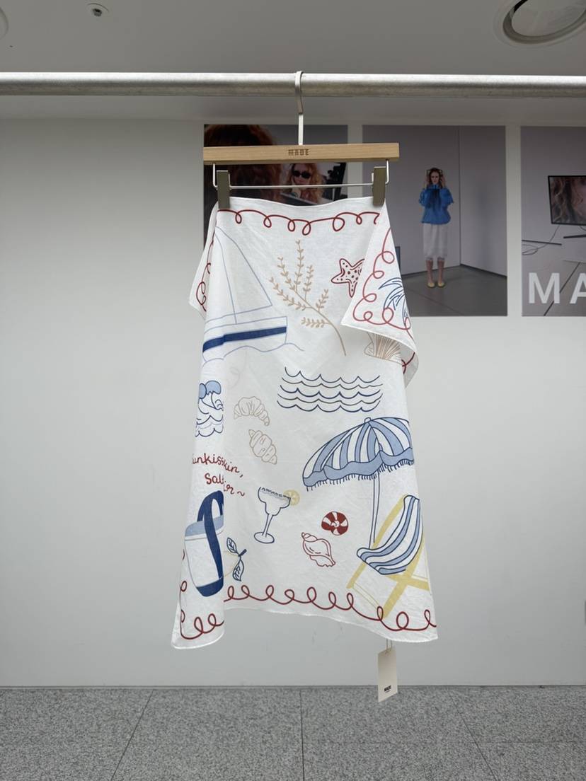 MADE-P東大門代購女士新款時尚26春夏人氣真品圍巾披肩圍巾MADE-P圍巾/披肩