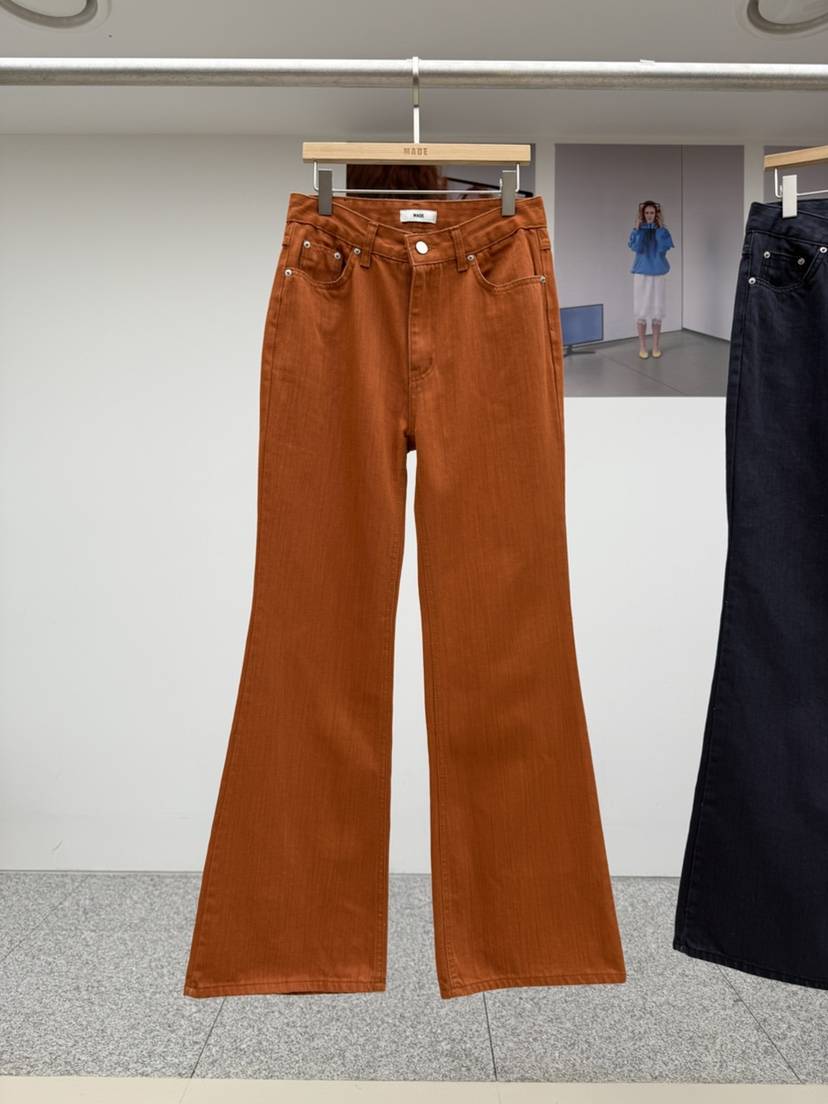 MADE-P東大門代購女裝新款時尚推薦熱賣休閑人氣真品牛仔褲MADE-P牛仔褲
