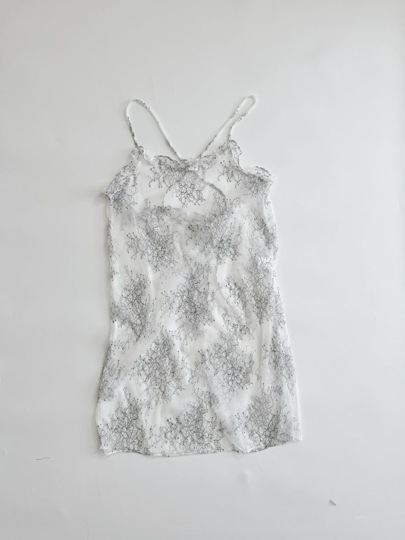 OLI SEOUL韓國直郵實拍女裝新品推薦時尚連衣裙蕾絲開衩OLI SEOUL連衣裙