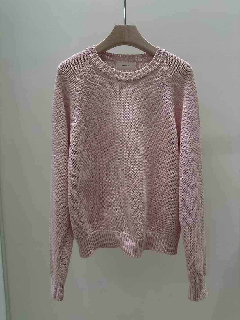 AMY GRACE-A韓國直郵女士新品職業26春夏時尚人氣針織衫AMY GRACE-A針織衫