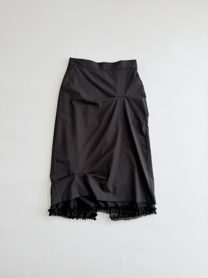 OLI SEOUL韓國東大門代購女士新款推薦熱賣職業長裙圓領OLI SEOUL長裙