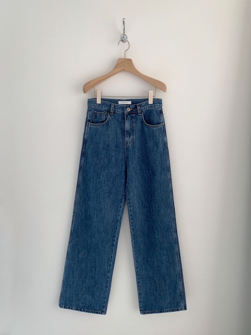 COURGETTE韓國代購女裝新款熱賣推薦26春夏職業時尚牛仔褲COURGETTE牛仔褲