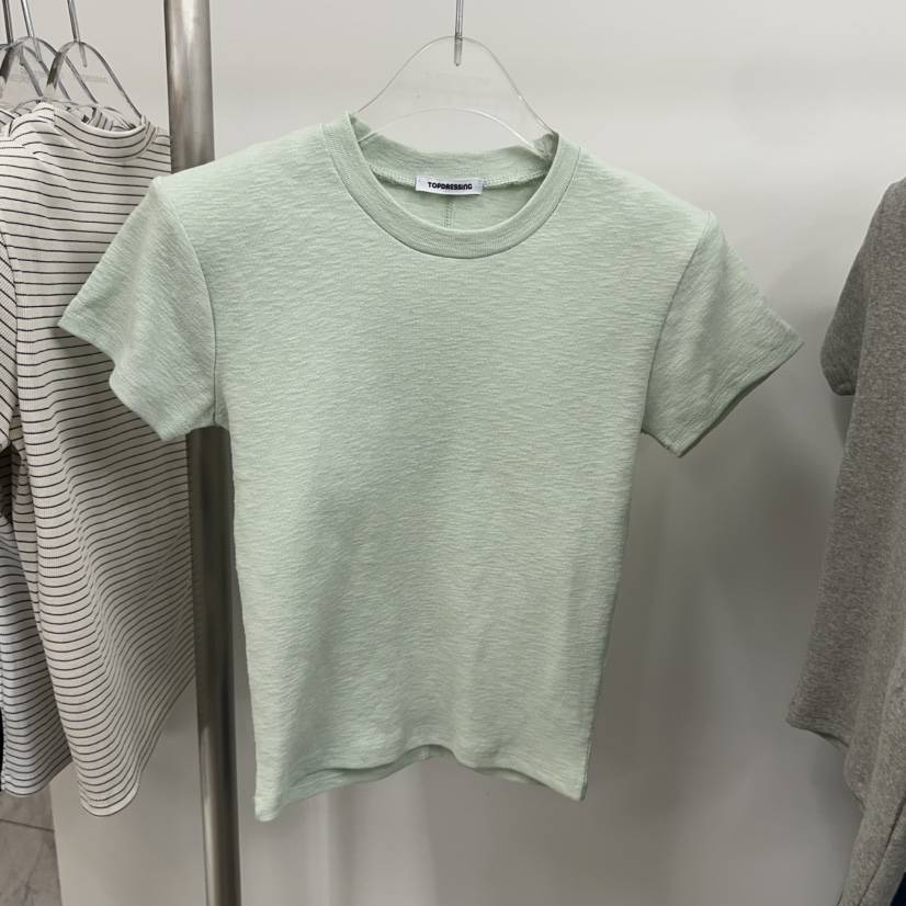 TOPDRESSING韓國代購女士新品推薦休閑人氣26春夏職業T恤TOPDRESSINGT恤