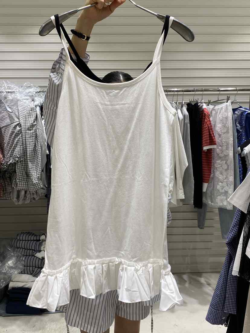 BRICKLANE韓國東大門代購女士新品人氣休閑熱賣連衣裙荷葉邊BRICKLANE連衣裙