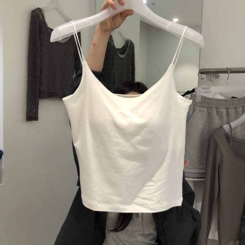 AUBE韓國東大門直郵女裝新品熱賣推薦時尚人氣休閑吊帶背心AUBE吊帶/背心