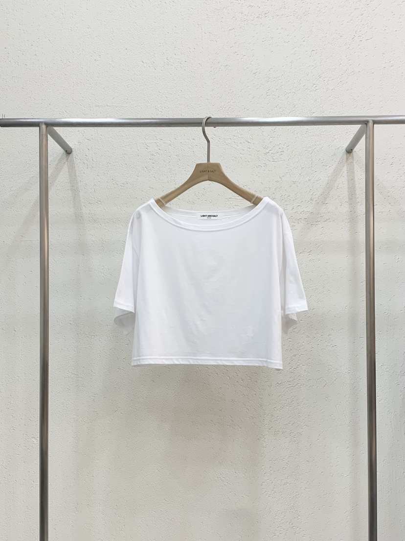 LIGHT AND SALT韓國直郵實拍女士新品時尚休閑人氣職業T恤LIGHT AND SALTT恤