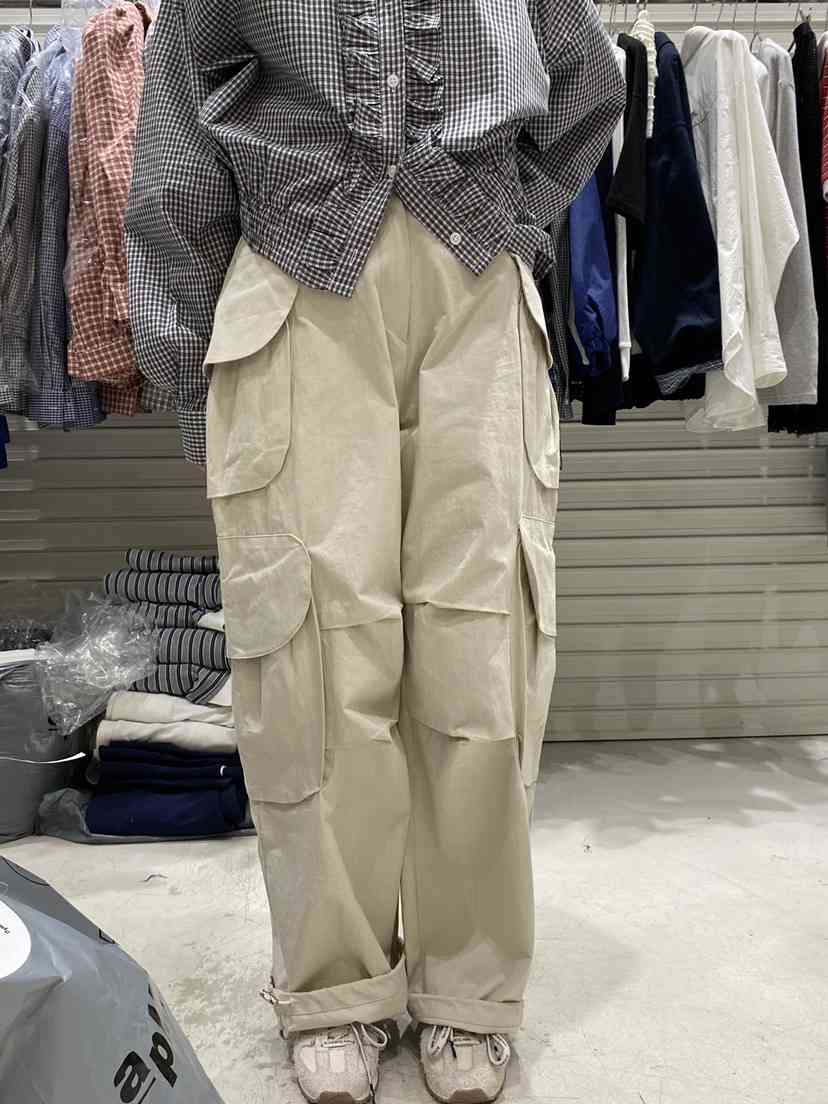 BRICKLANE韓國代購女士新款26春夏職業休閑人氣休閑褲口袋BRICKLANE休閑褲