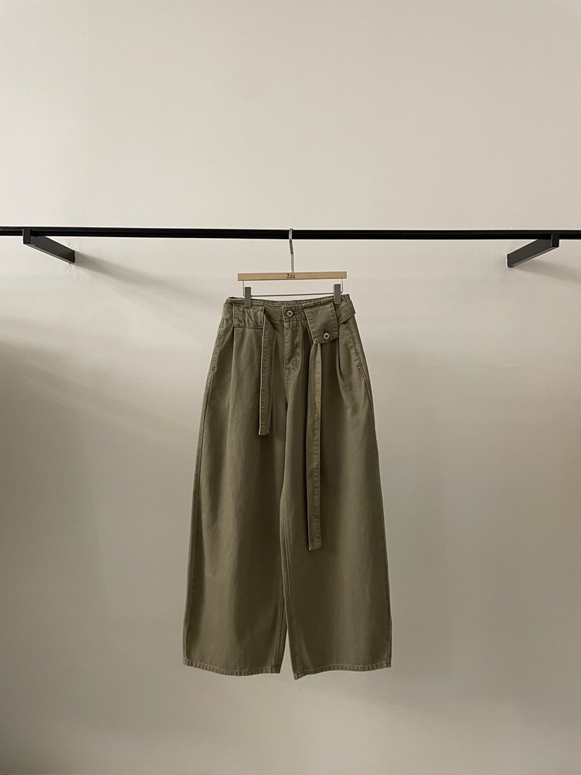 2DA/DARIMI-P韓國東大門直郵女裝新款職業休閑褲含腰帶2DA/DARIMI-P休閑褲