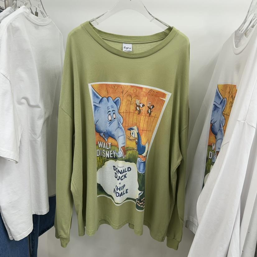 TOPDRESSING韓國直郵實拍女裝新品休閑人氣推薦時尚長袖T恤TOPDRESSING長袖T恤