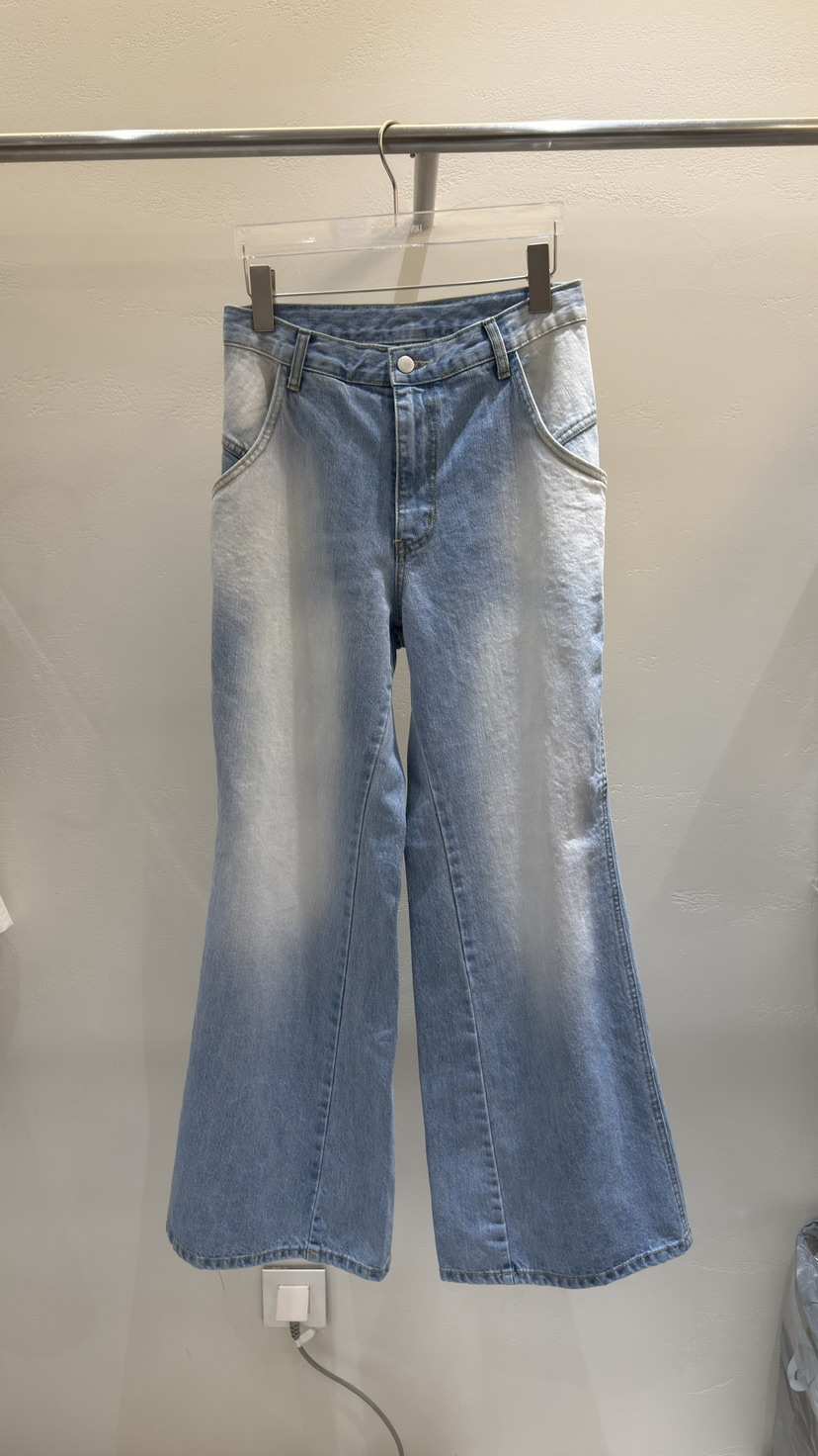 MOST OF ALL U韓國直郵實拍女裝新款職業時尚人氣牛仔褲MOST OF ALL U牛仔褲