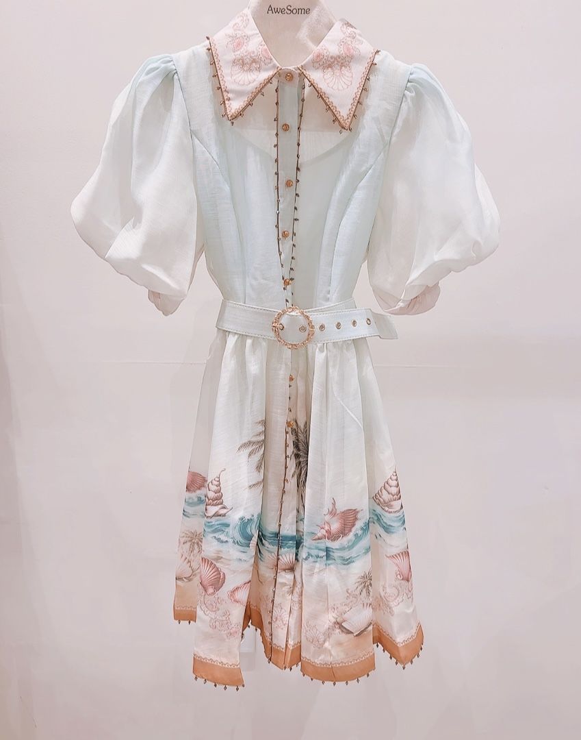 AWESOME-P韓國直郵實拍女裝新款熱賣職業套裝含腰帶兩件套AWESOME-P套裝