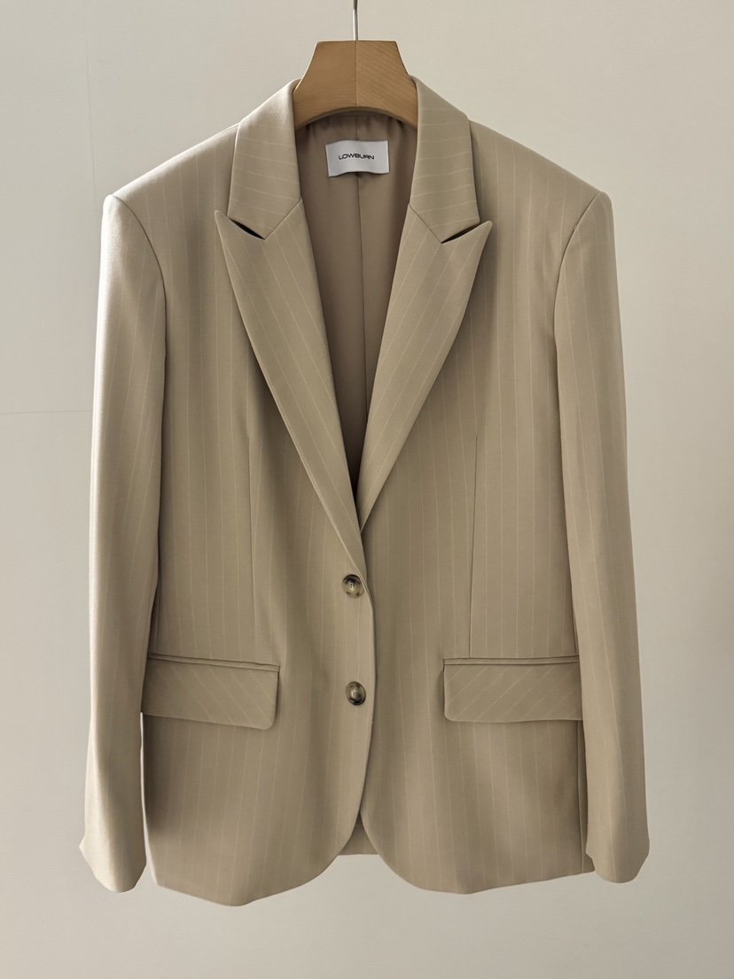 LOWBURN韓國直郵實拍女裝新款推薦人氣職業熱賣時尚26春夏夾克LOWBURN夾克