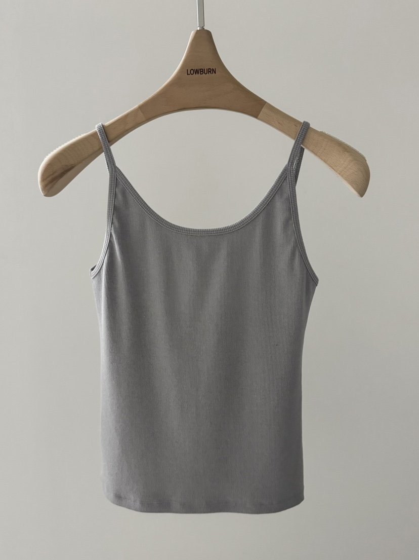 LOWBURN韓國代購女士新款熱賣26春夏人氣休閑時尚吊帶背心LOWBURN吊帶/背心