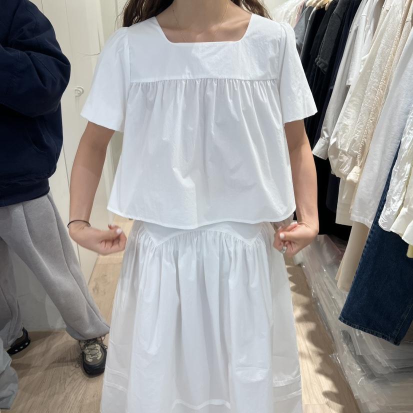 LIFFEY韓國代購女裝新款推薦職業熱賣26春夏休閑襯衫蕾絲衫LIFFEY襯衫/蕾絲衫